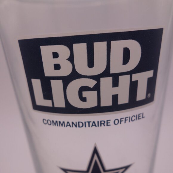 NFL Dallas Cowboys Commanditaire Officiel Beer Glass - Picture 6 of 8